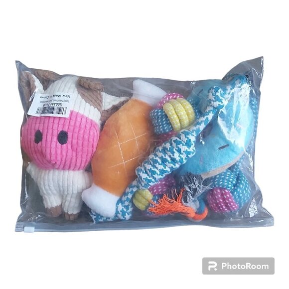 Toozey Puppy Toys for Small Dogs, 7 Pack Small Dog Squeaky, Chew, Rope Toys - Picture 9 of 9
